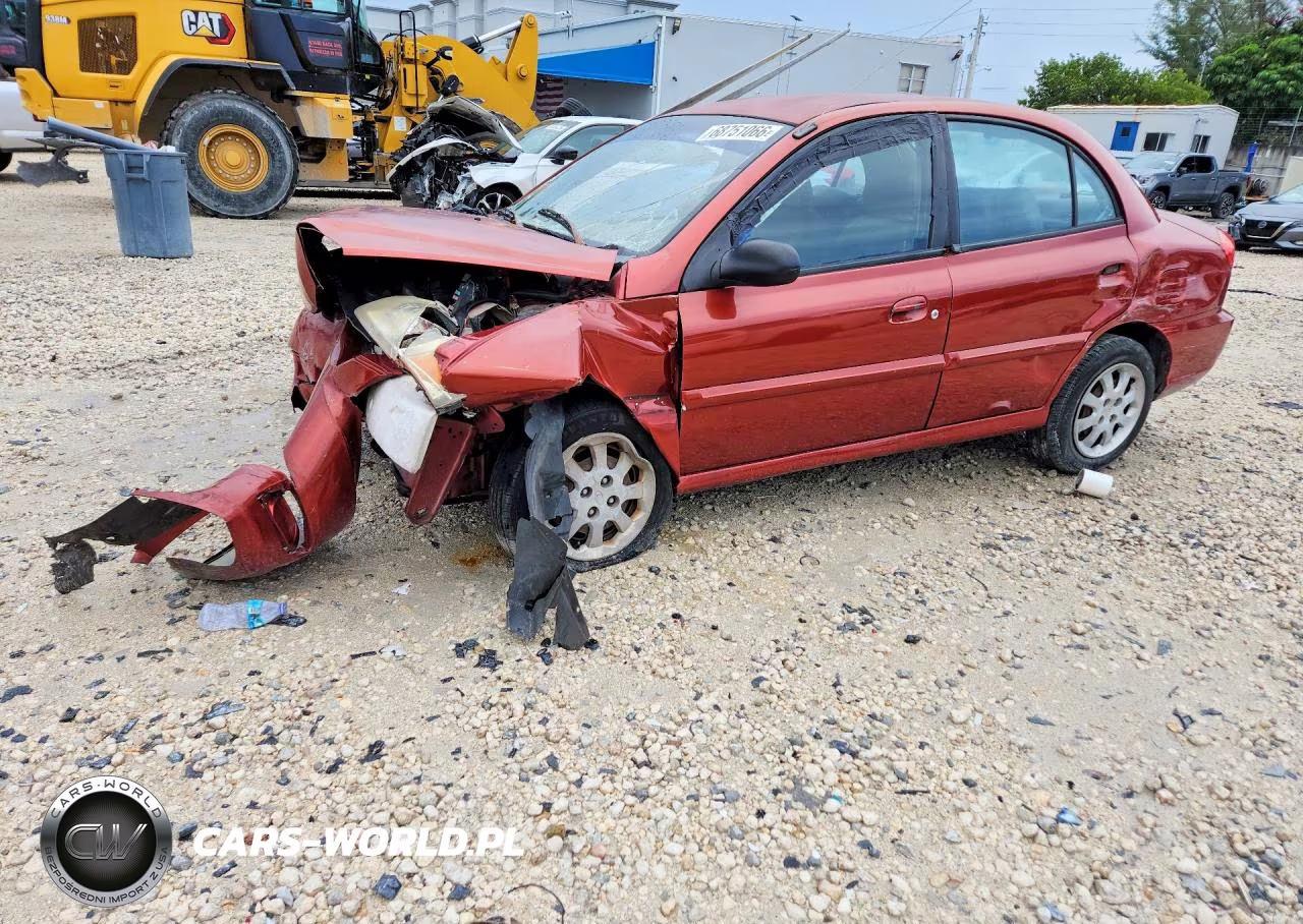 2004 Kia Rio Base VIN:KNADC125746314770 - 1