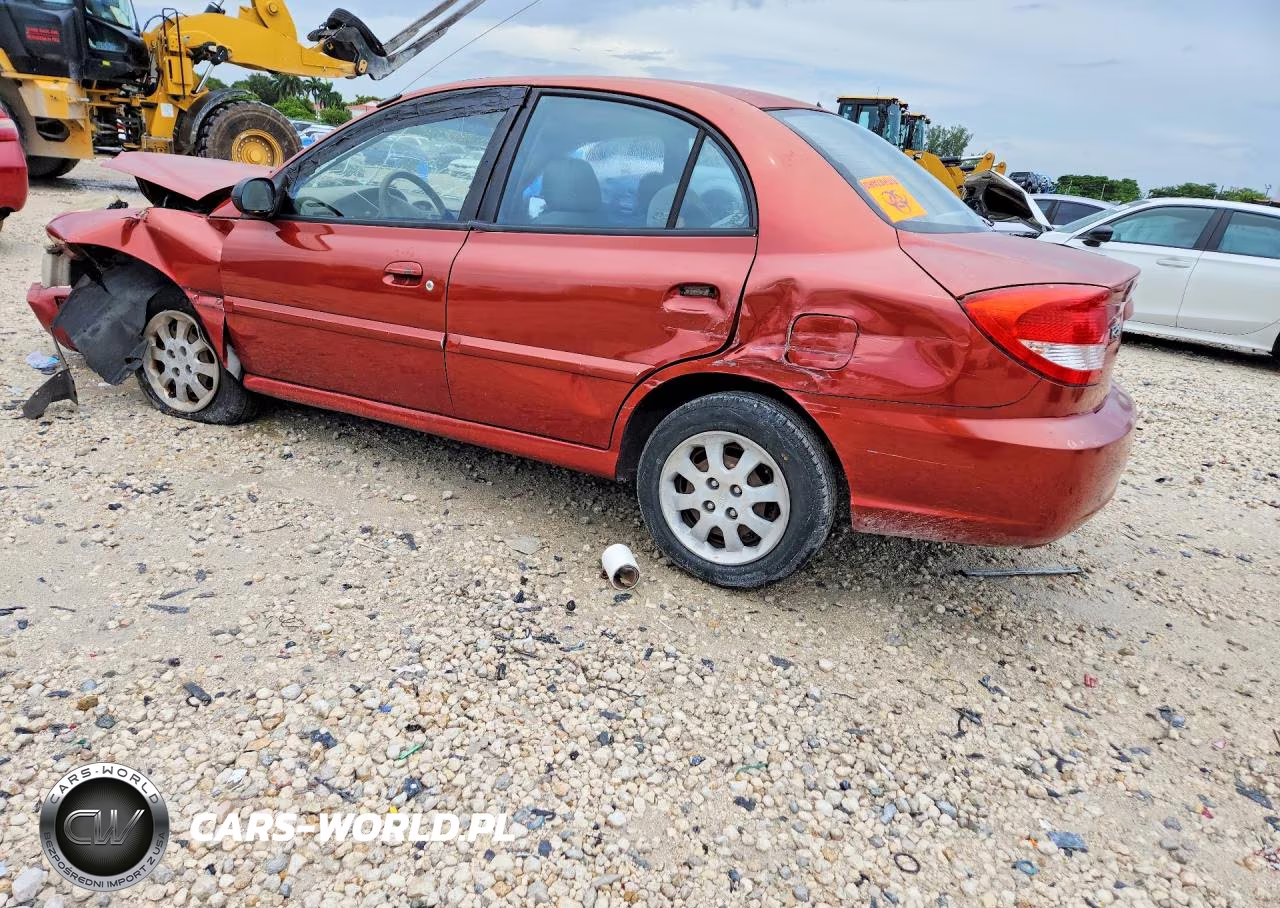 2004 Kia Rio Base VIN:KNADC125746314770 - 2