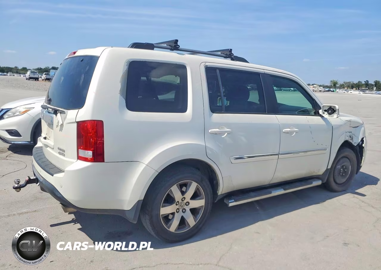 2014 Honda Pilot Touring VIN:5FNYF4H95EB026209 - 3