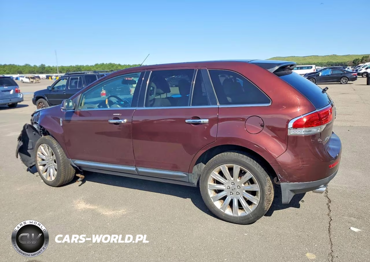 2012 Lincoln Mkx VIN:2LMDJ8JK6CBL04109 - 2