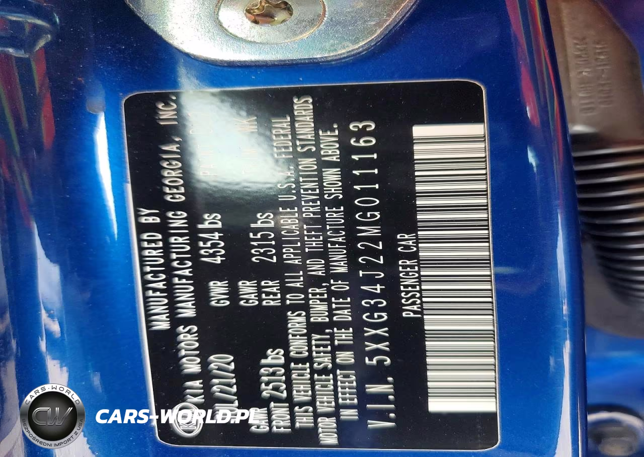2021 Kia K5 Ex VIN:5XXG34J22MG011163 - 12