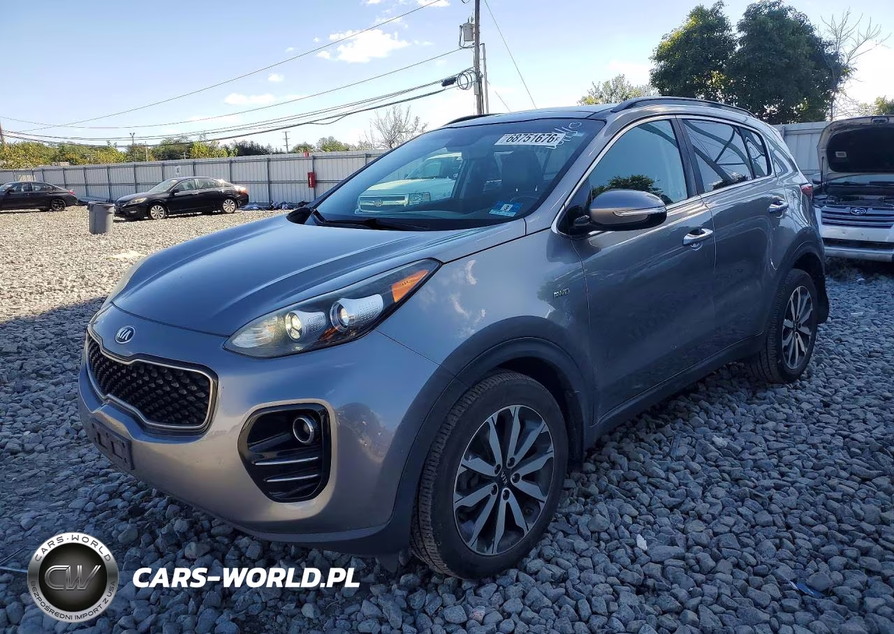 2018 Kia Sportage Ex VIN:KNDPNCAC9J7412825 - 1