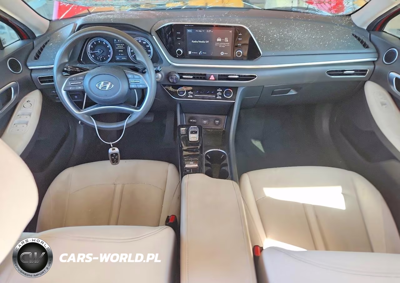 2022 Hyundai Sonata Sel VIN:KMHL64JA2NA171808 - 8