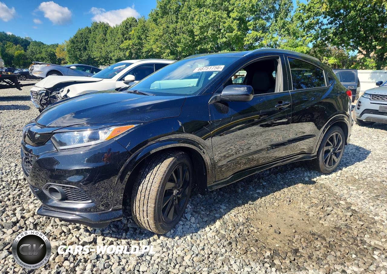 2022 Honda Hr-V Sport VIN:3CZRU6H18NM742141 - 1
