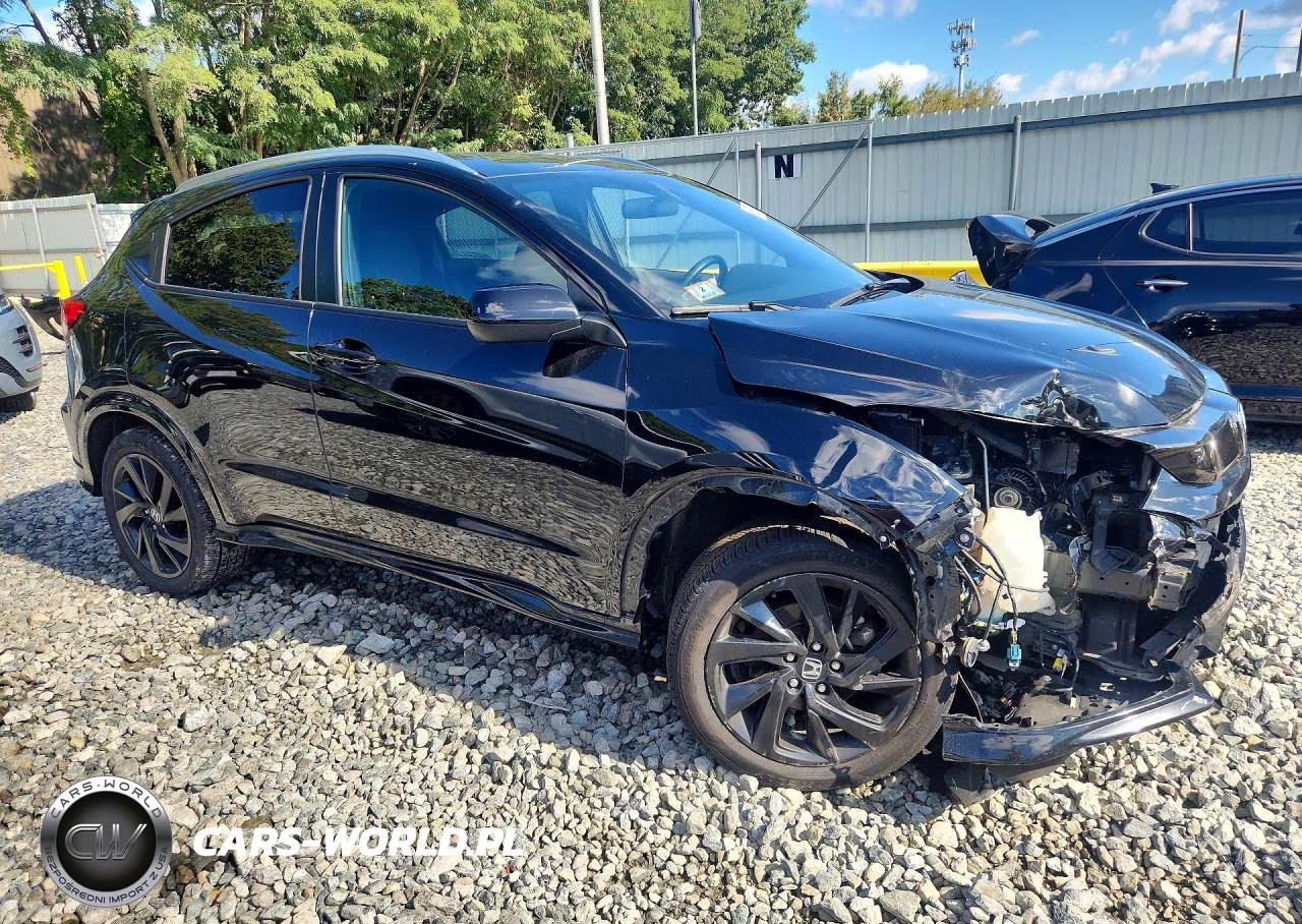 2022 Honda Hr-V Sport VIN:3CZRU6H18NM742141 - 4