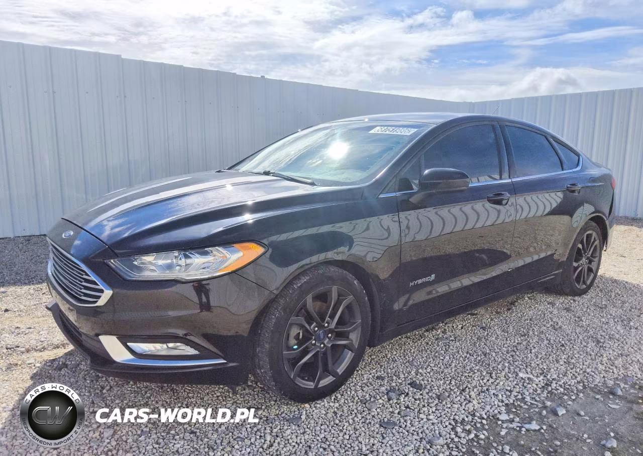 2018 Ford Fusion Se Hybrid