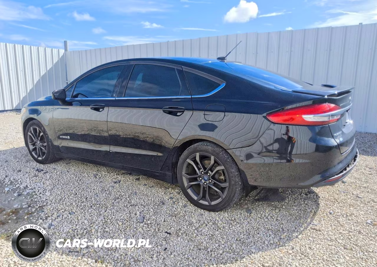 2018 Ford Fusion Se Hybrid VIN:3FA6P0LU0JR248616 - 2