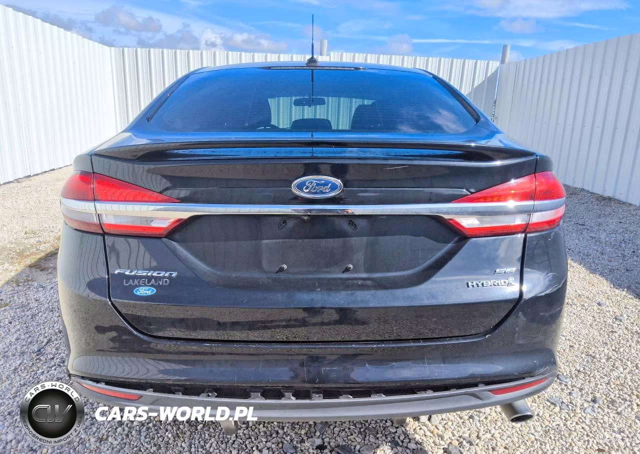 2018 Ford Fusion Se Hybrid VIN:3FA6P0LU0JR248616 - 6