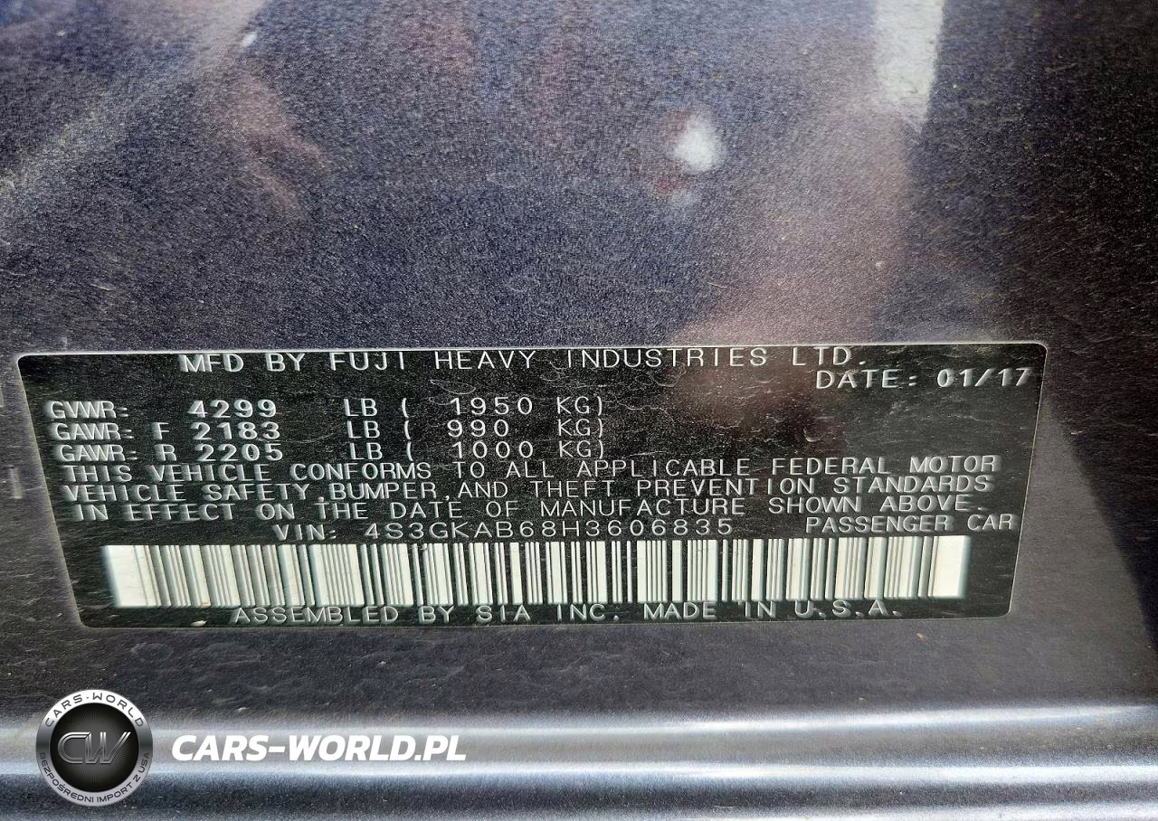 2017 Subaru Impreza Premium VIN:4S3GKAB68H3606835 - 13