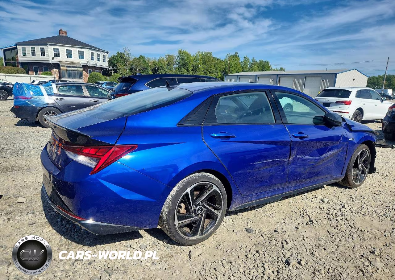 2023 Hyundai Elantra N Line VIN:KMHLR4AF7PU478993 - 3