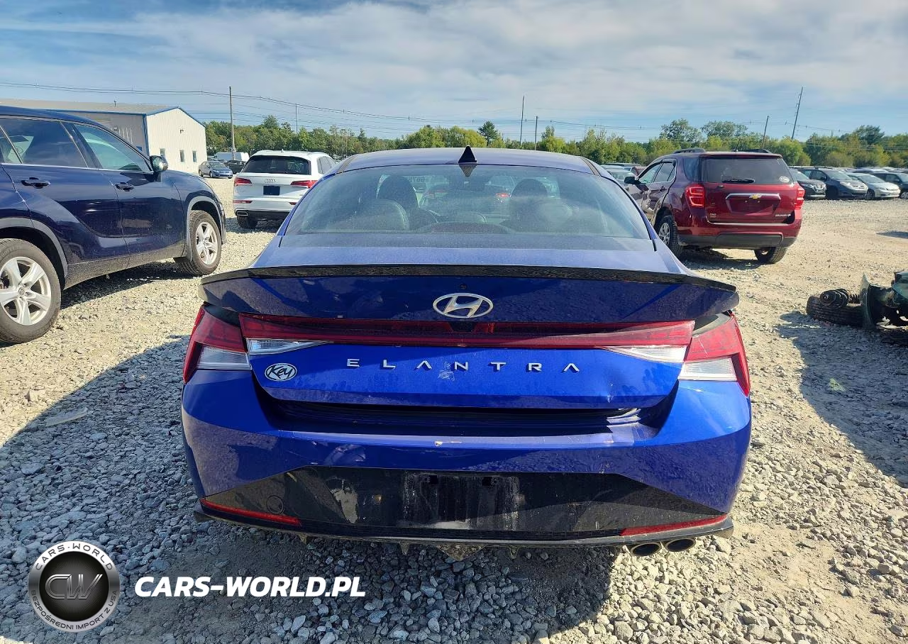 2023 Hyundai Elantra N Line VIN:KMHLR4AF7PU478993 - 6