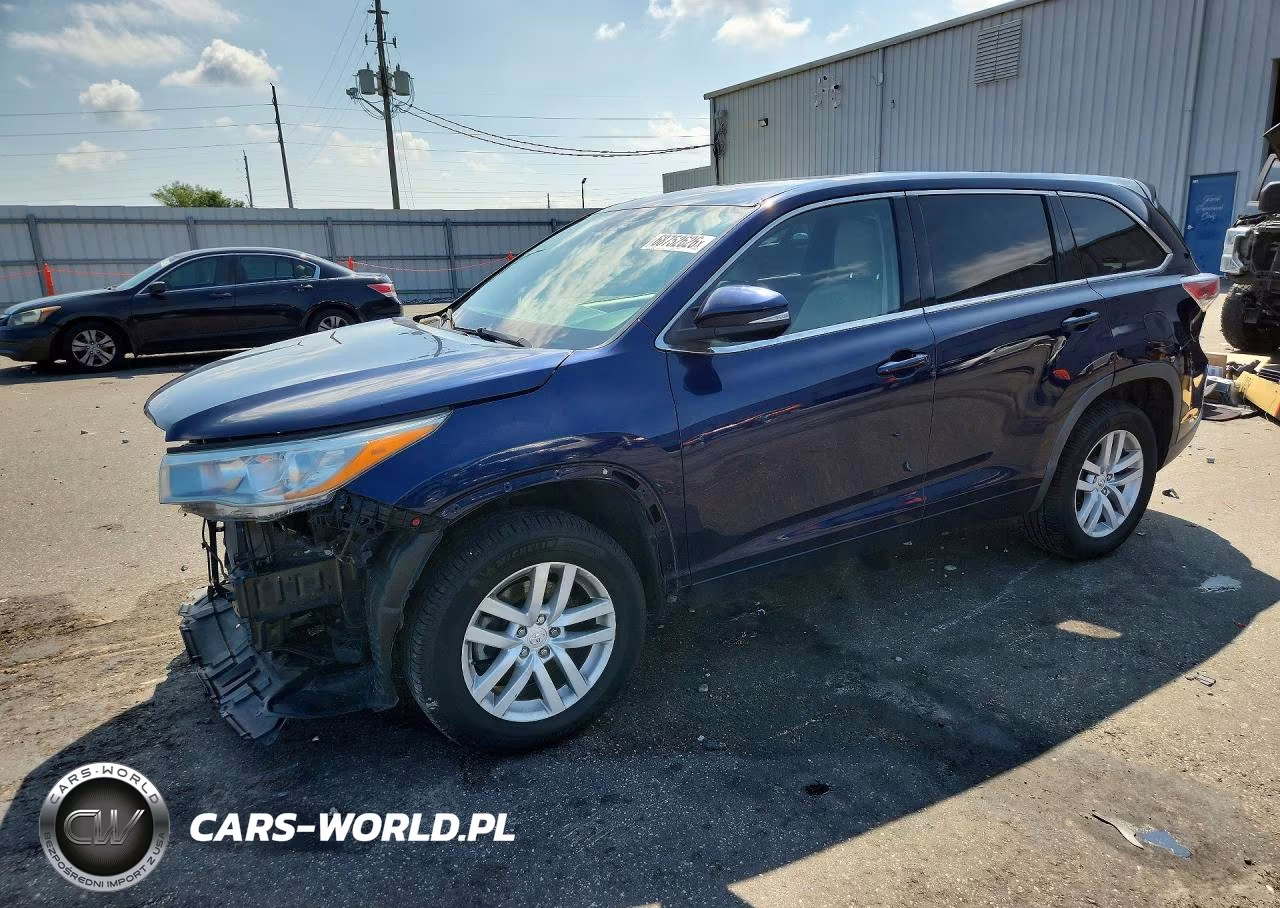 2015 Toyota Highlander Le