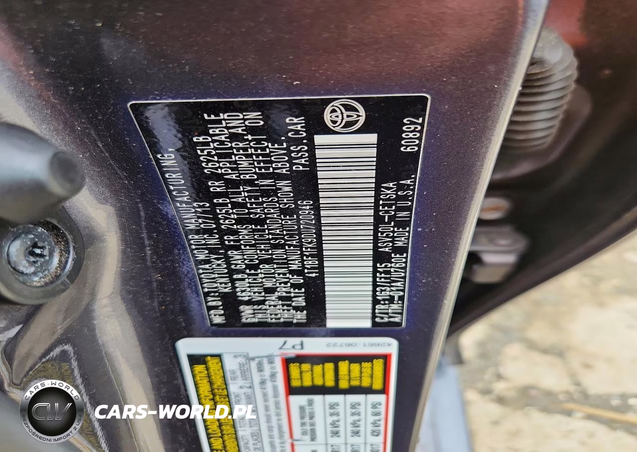 2013 Toyota Camry Se VIN:4T1BF1FK9DU720946 - 12