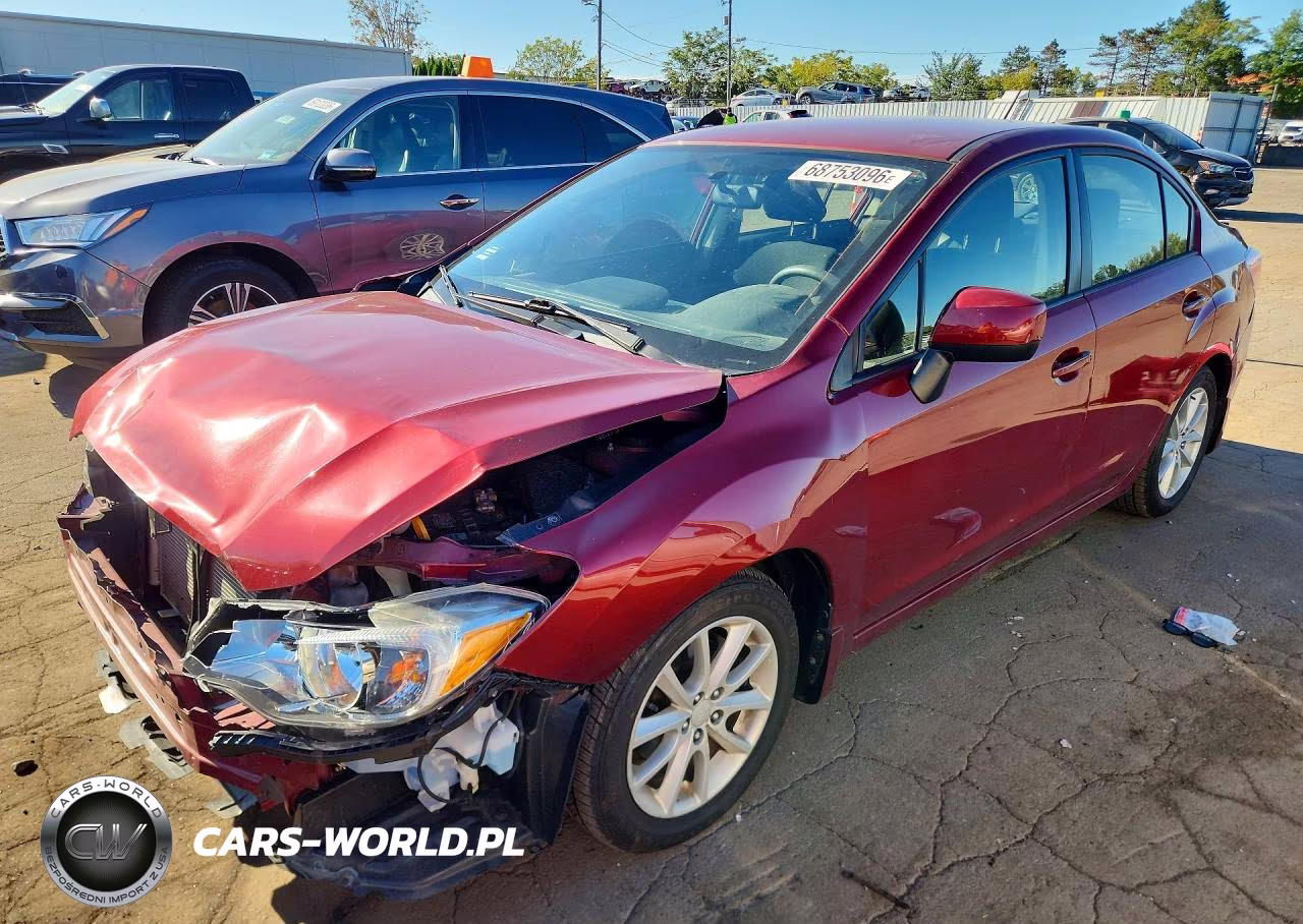 2013 Subaru Impreza Premium VIN:JF1GJAB65DH007090 - 1