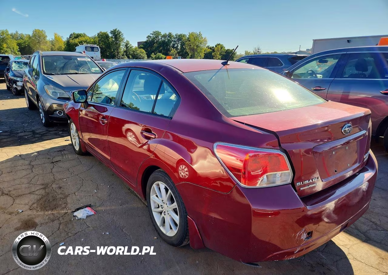 2013 Subaru Impreza Premium VIN:JF1GJAB65DH007090 - 2