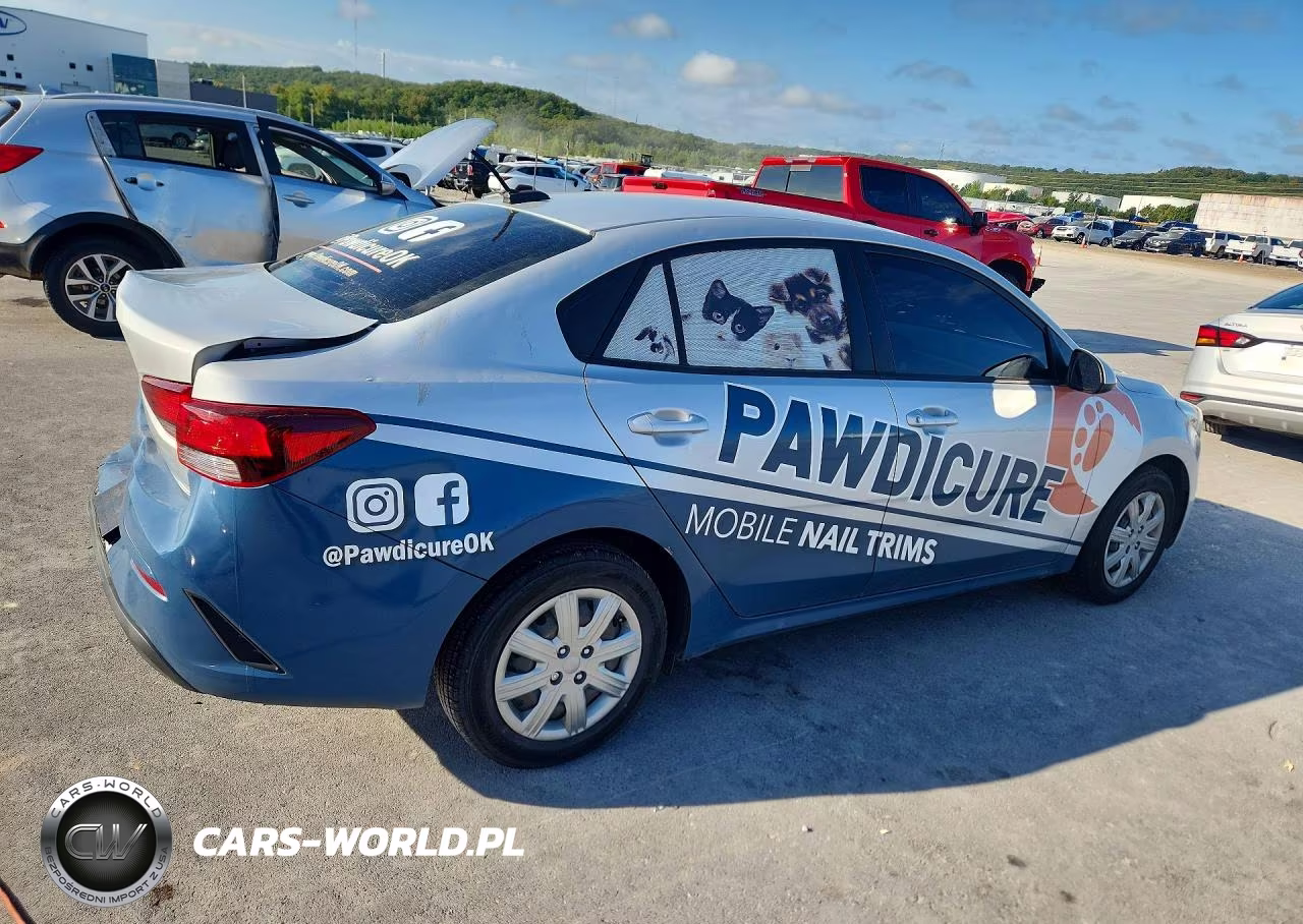 2023 Kia Rio Lx VIN:3KPA24AD7PE518230 - 3