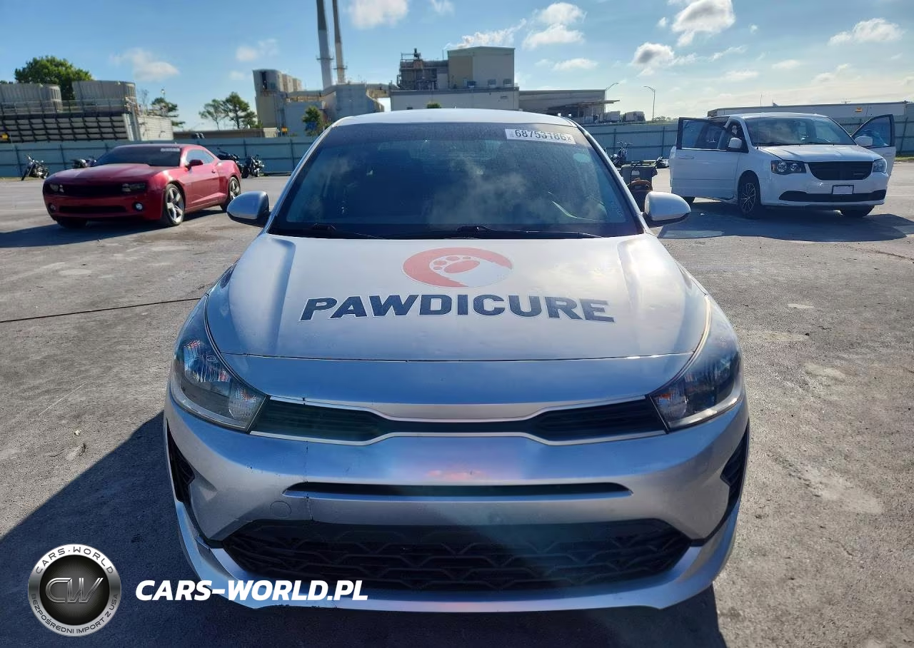 2023 Kia Rio Lx VIN:3KPA24AD7PE518230 - 5
