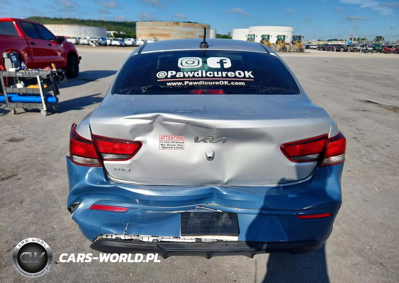 2023 Kia Rio Lx VIN:3KPA24AD7PE518230 - 6