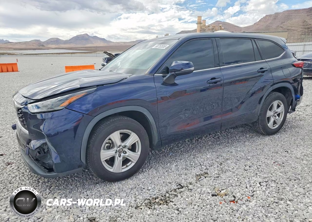 2022 Toyota Highlander L VIN:5TDCZRAH5NS546759 - 1