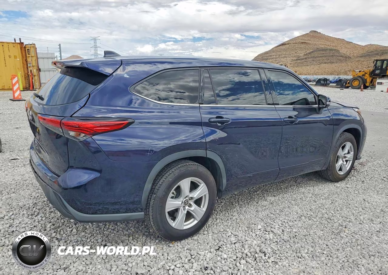 2022 Toyota Highlander L VIN:5TDCZRAH5NS546759 - 3