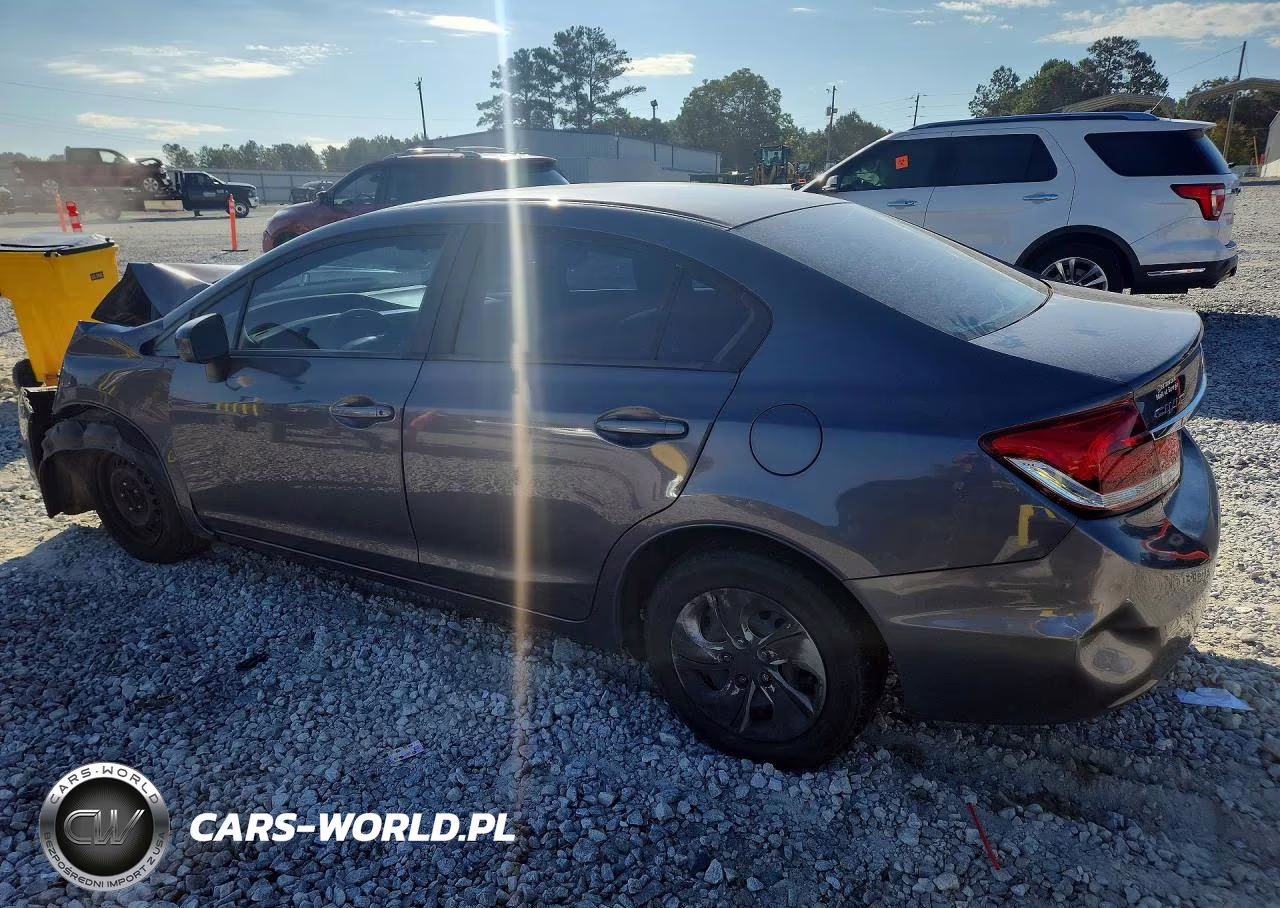 2015 Honda Civic Lx VIN:19XFB2F54FE088604 - 2