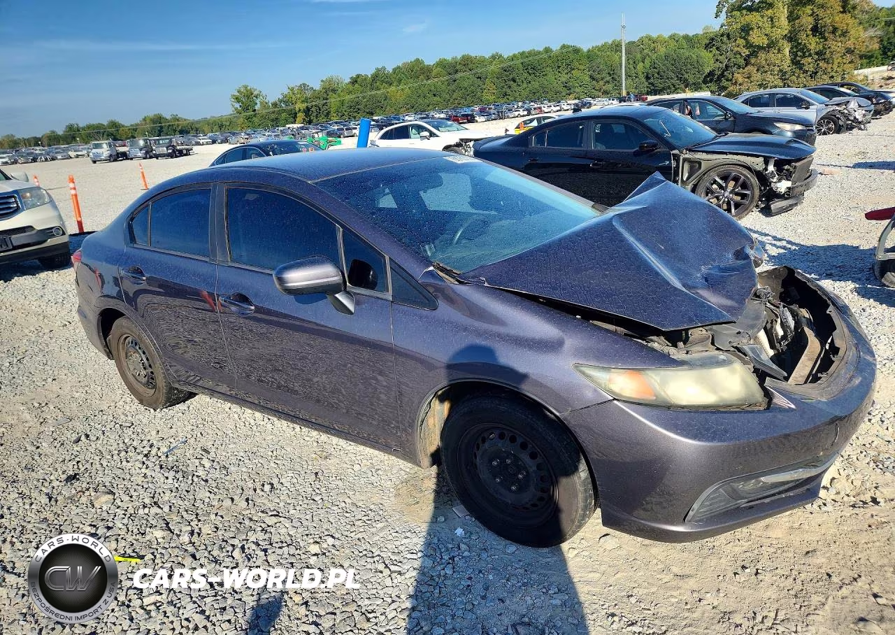 2015 Honda Civic Lx VIN:19XFB2F54FE088604 - 4