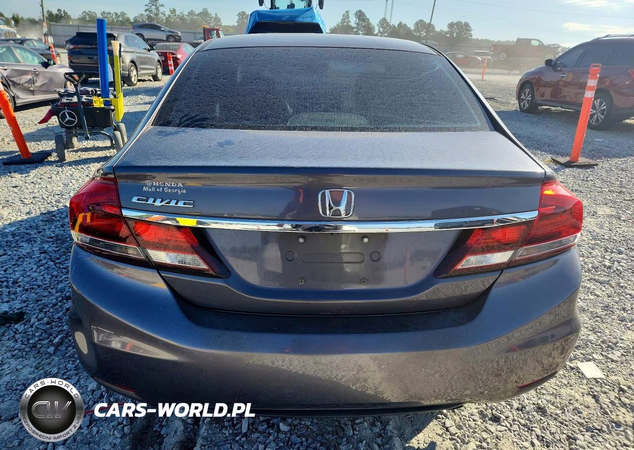 2015 Honda Civic Lx VIN:19XFB2F54FE088604 - 6