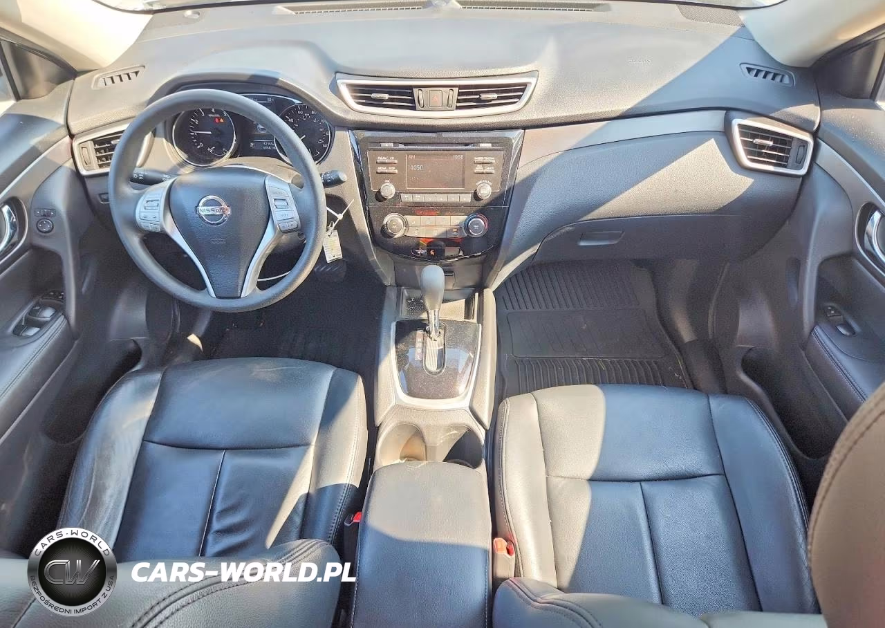 2015 Nissan Rogue S VIN:KNMAT2MT8FP520703 - 8