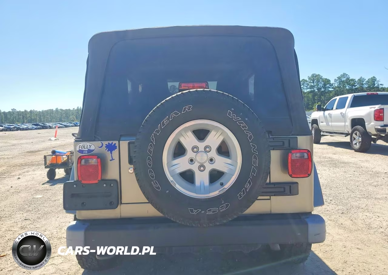 2004 Jeep Wrangler - Tj Sahara VIN:1J4FA59S44P768225 - 6