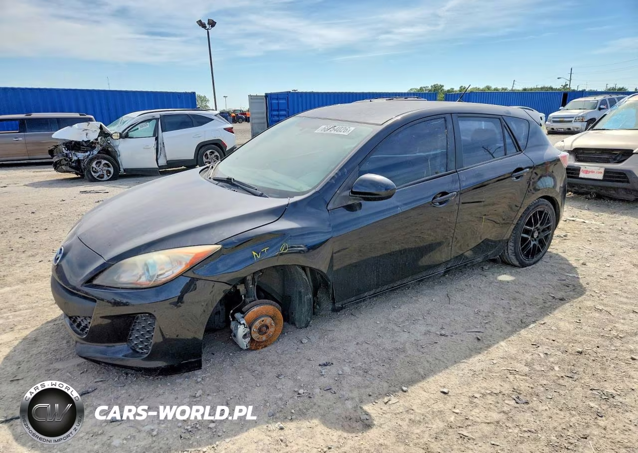 2013 Mazda 3 I VIN:JM1BL1L78D1764757 - 1