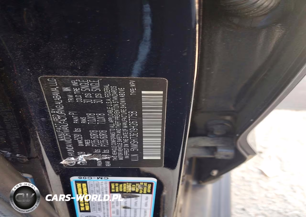 2009 Hyundai Santa Fe Limited VIN:5NMSH73E19H267758 - 13