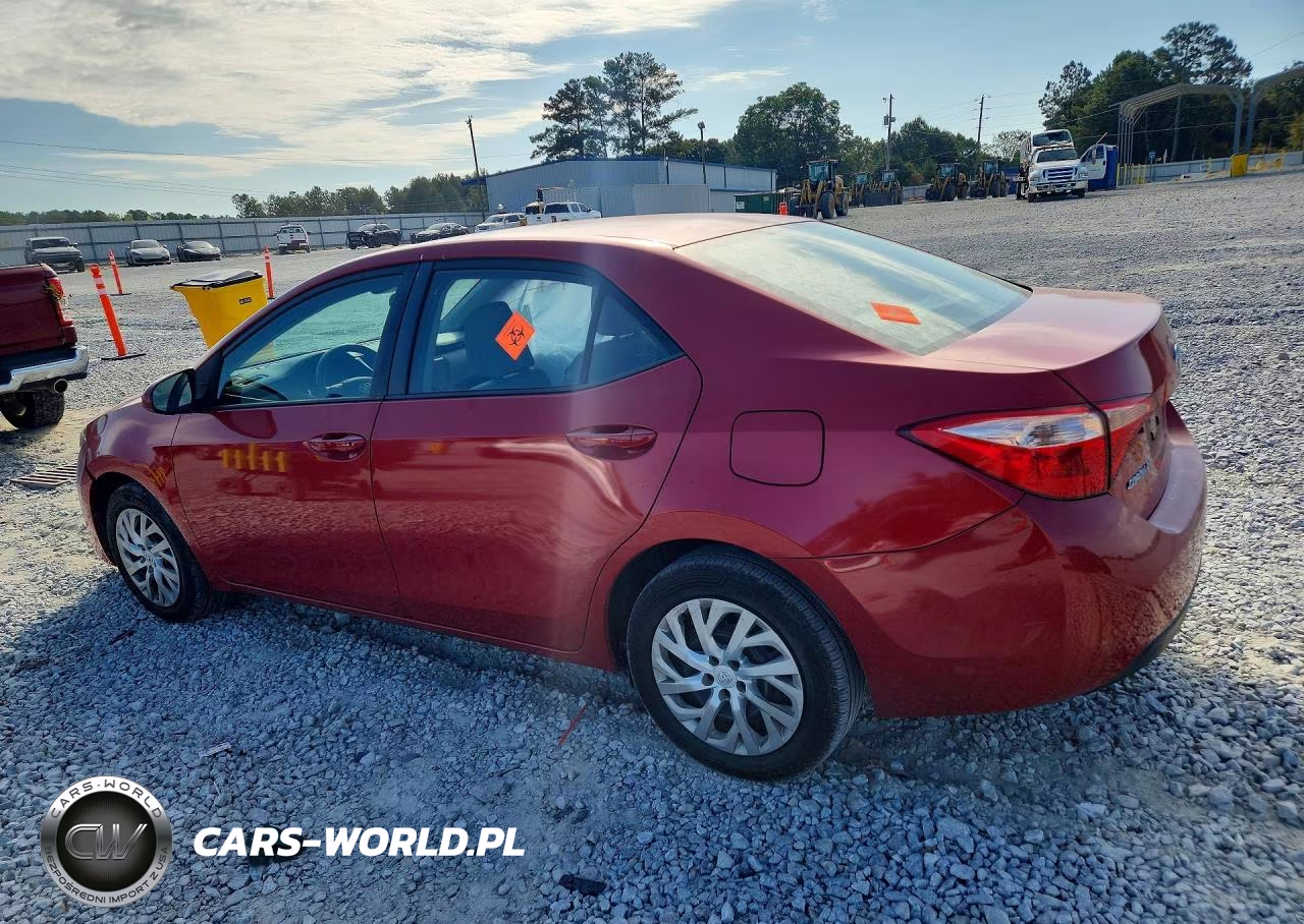 2017 Toyota Corolla Le VIN:5YFBURHE6HP727808 - 2