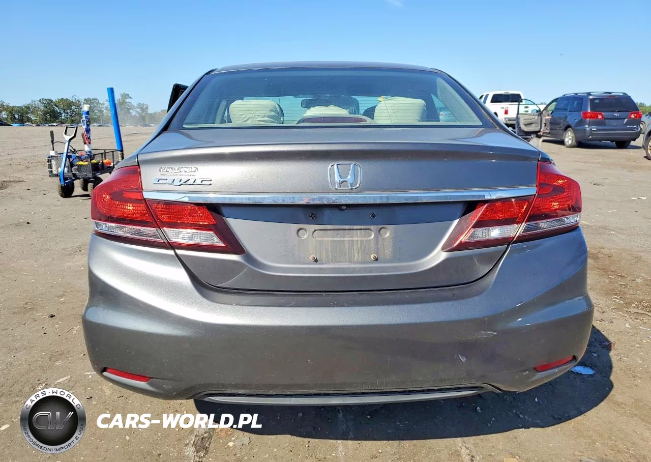 2013 Honda Civic Ex VIN:2HGFB2F87DH518610 - 6