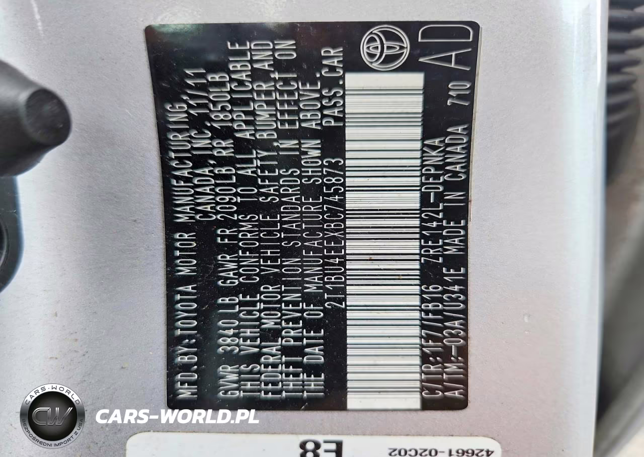 2011 Toyota Corolla Le VIN:2T1BU4EEXBC745873 - 13