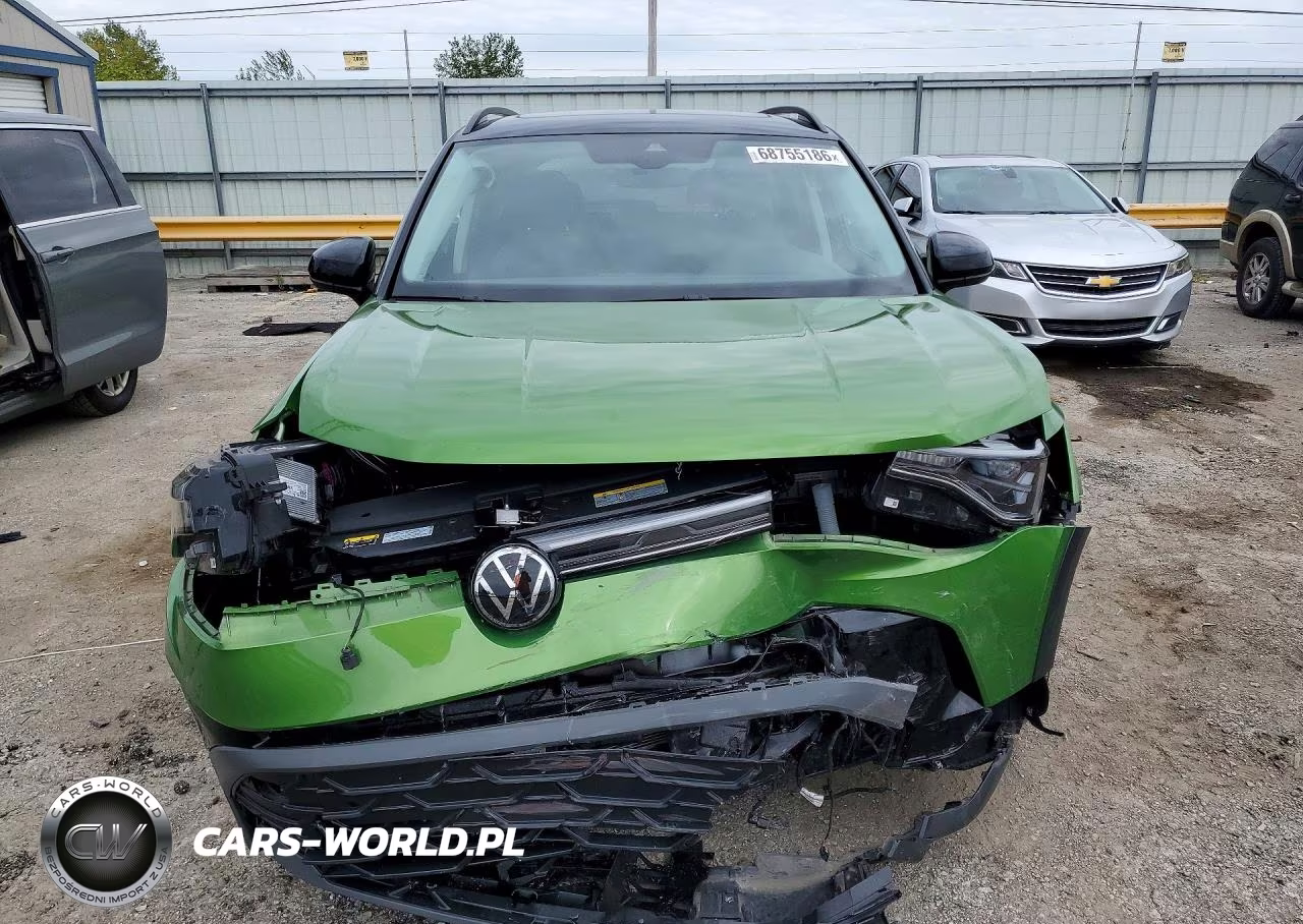 2025 Volkswagen Taos Se Black VIN:3VV3C7B20SM047459 - 5