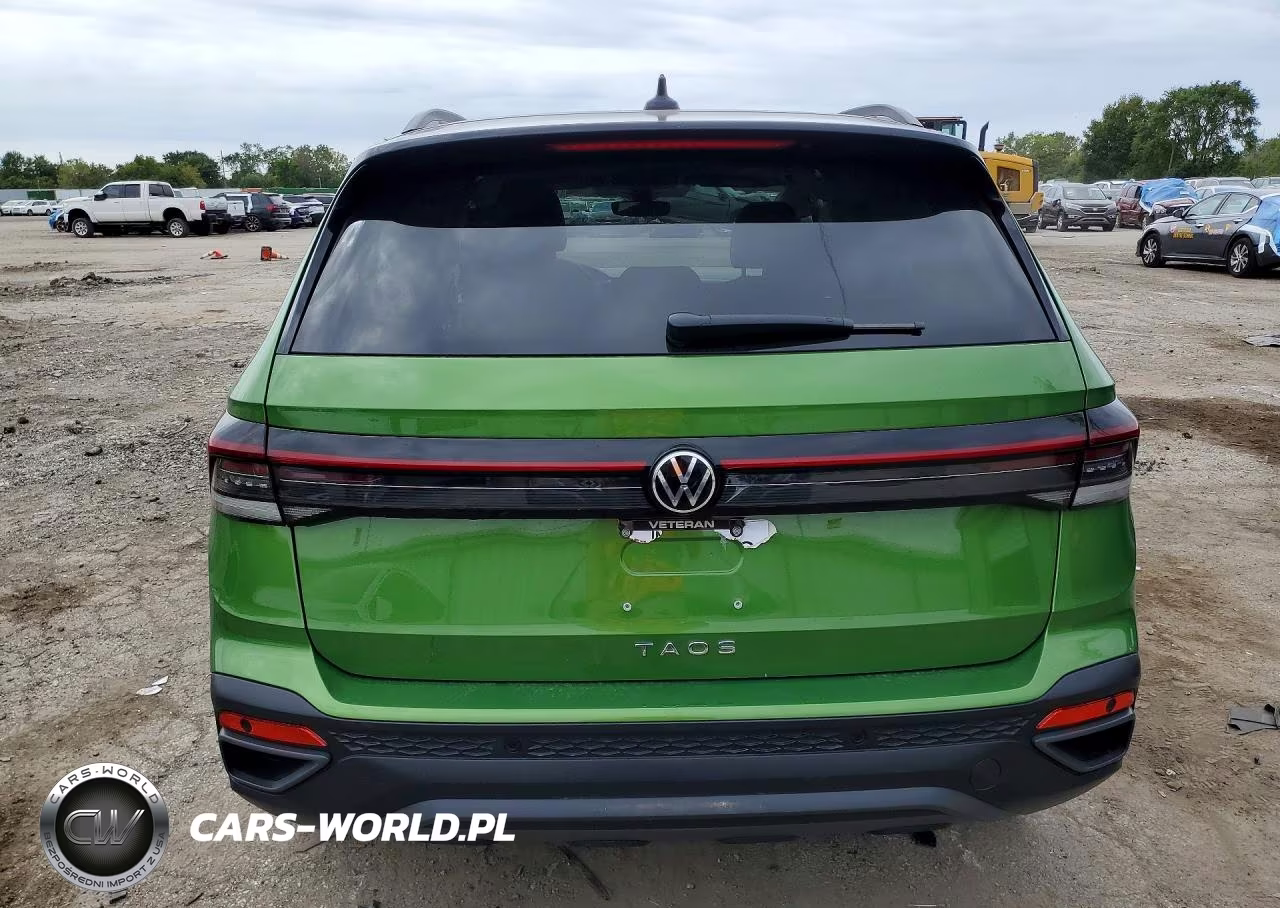 2025 Volkswagen Taos Se Black VIN:3VV3C7B20SM047459 - 6