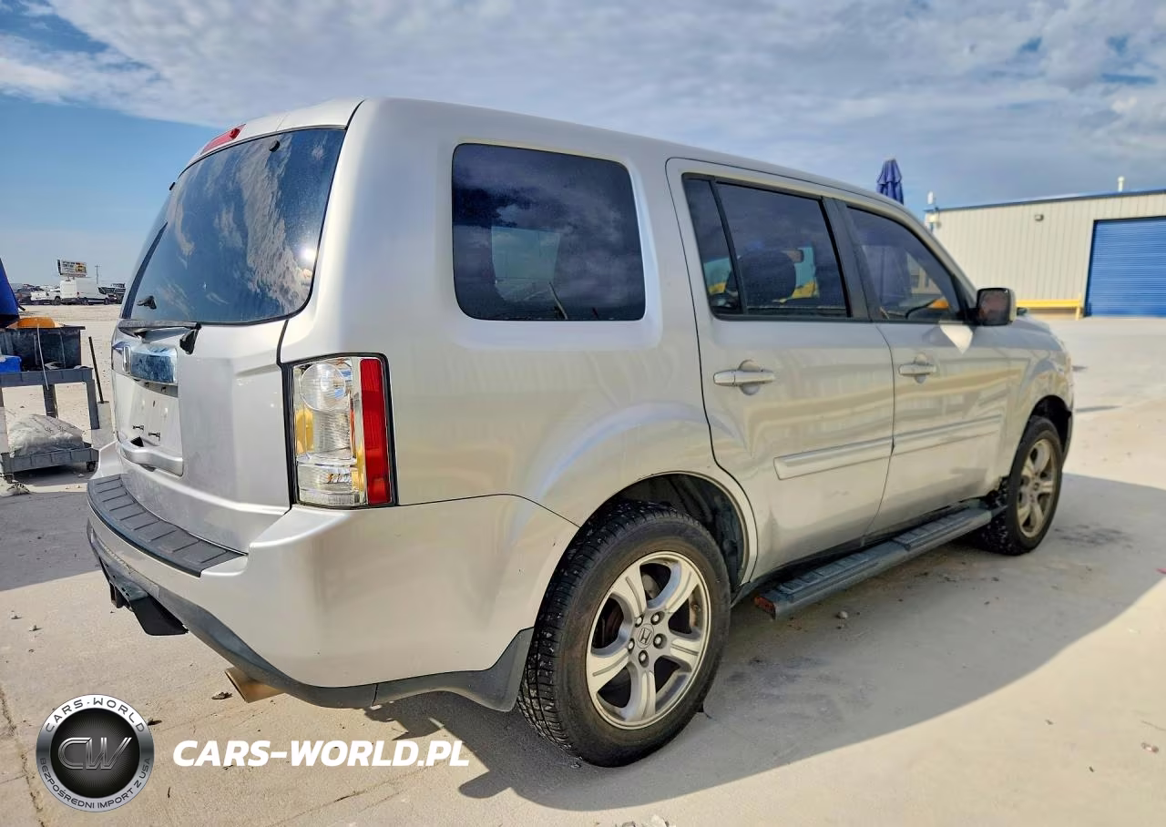 2014 Honda Pilot Exl VIN:5FNYF3H59EB014345 - 3