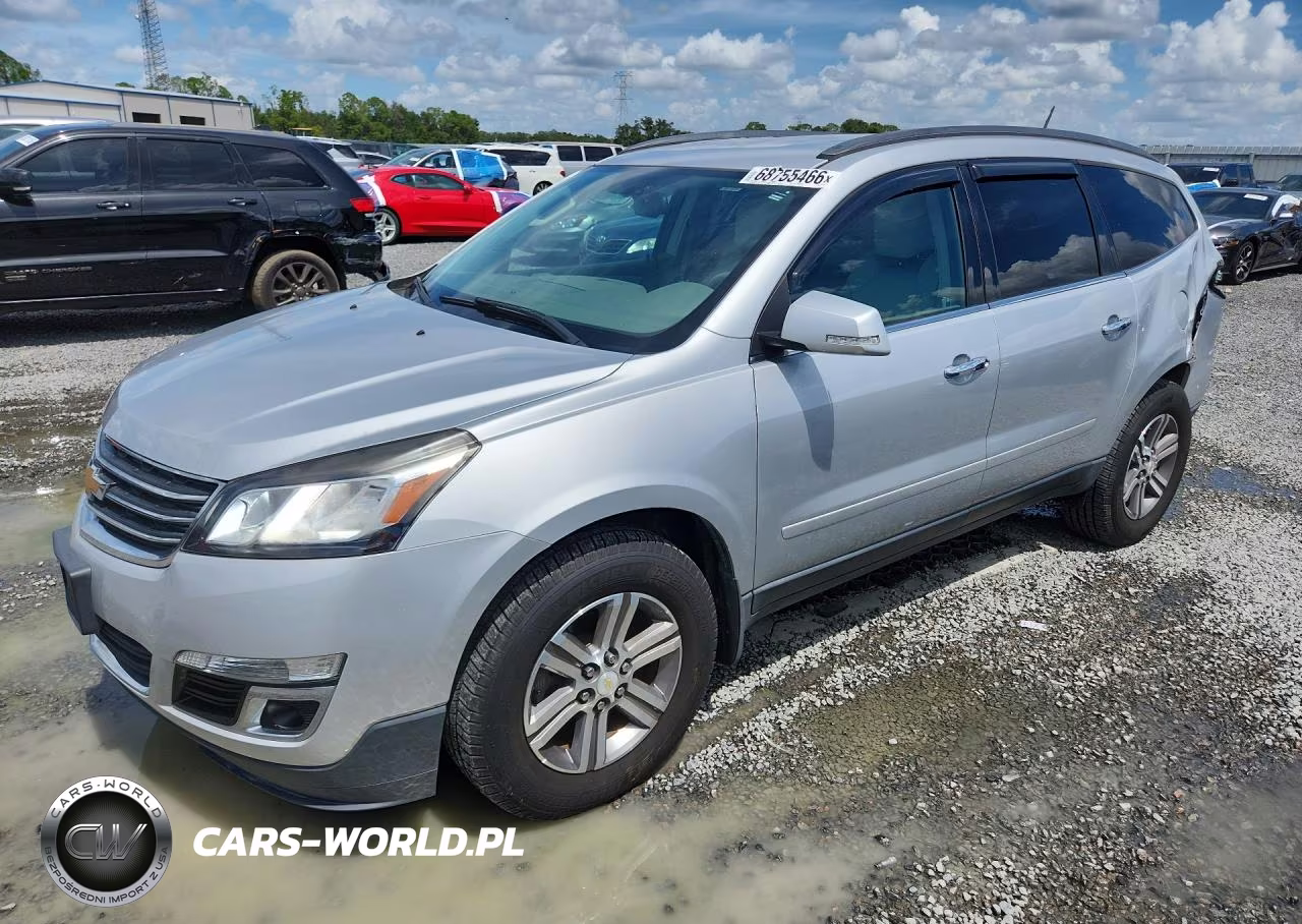 2017 Chevrolet Traverse Lt VIN:1GNKRHKDXHJ186155 - 1
