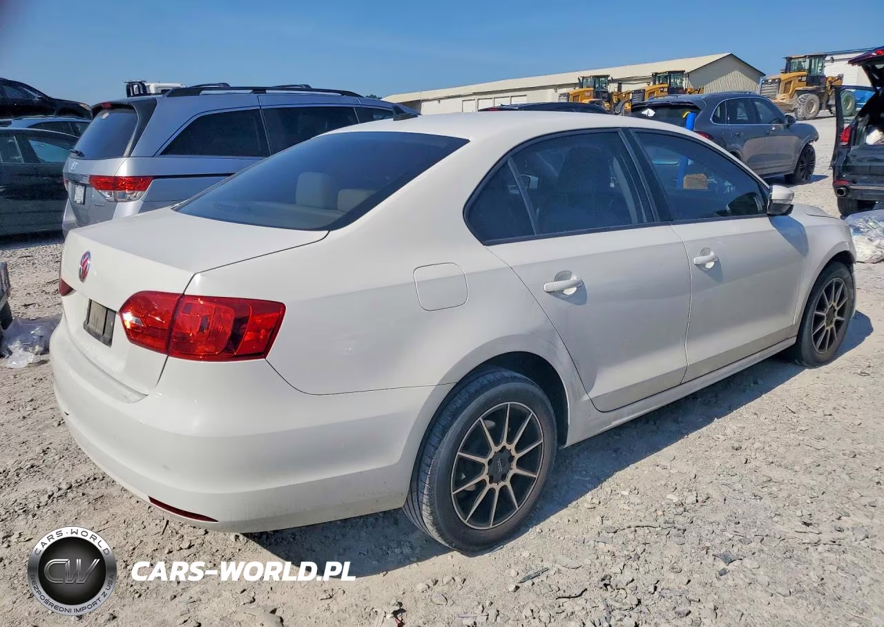2012 Volkswagen Jetta Se VIN:3VWDX7AJ8CM417345 - 3
