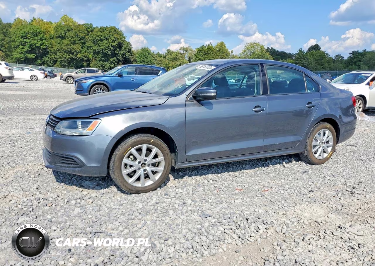 2011 Volkswagen Jetta Se VIN:3VWDZ7AJ1BM377392 - 1