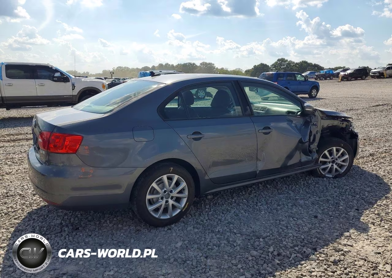 2011 Volkswagen Jetta Se VIN:3VWDZ7AJ1BM377392 - 3