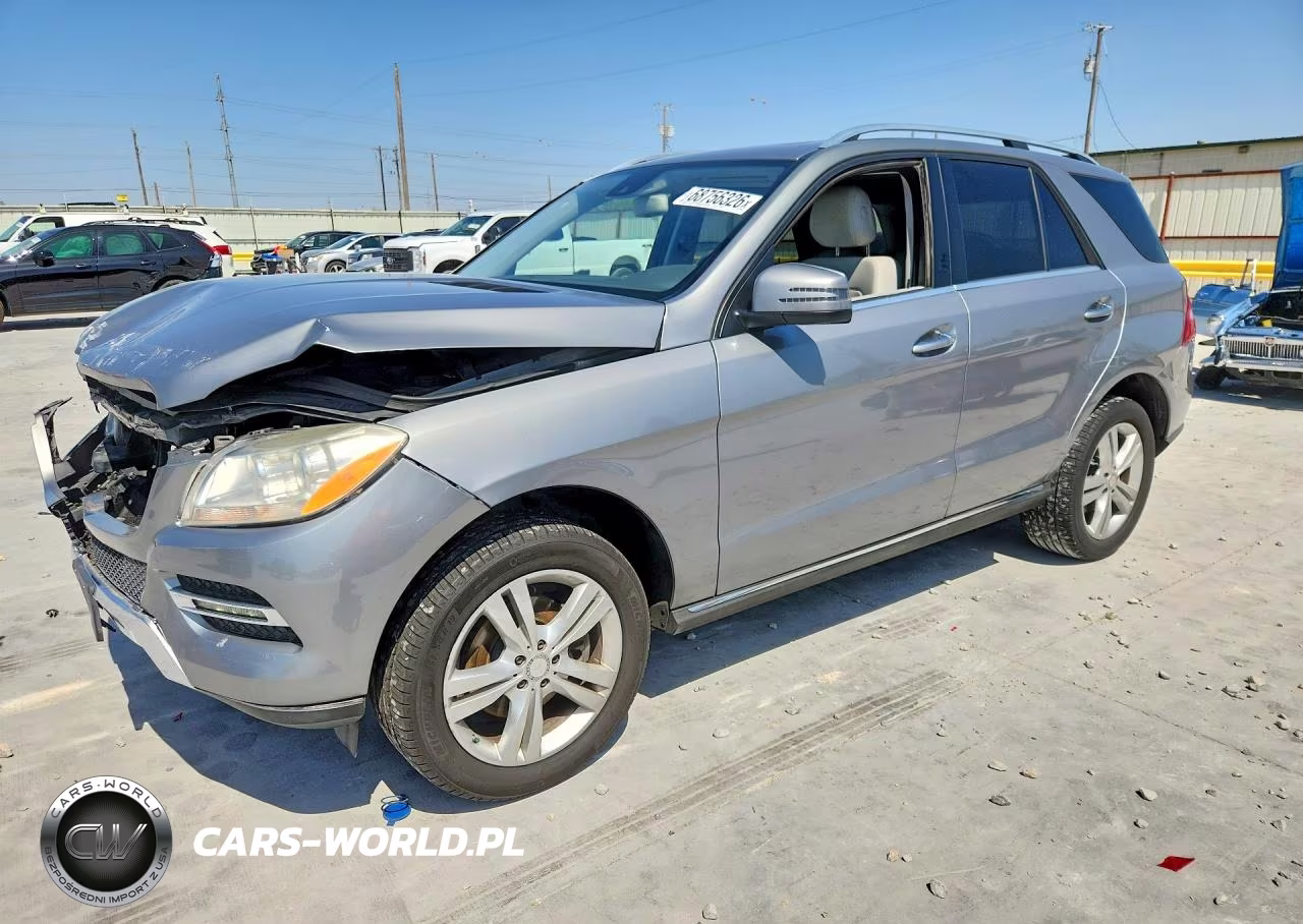 2015 Mercedes-Benz Ml 350 VIN:4JGDA5JBXFA518661 - 1