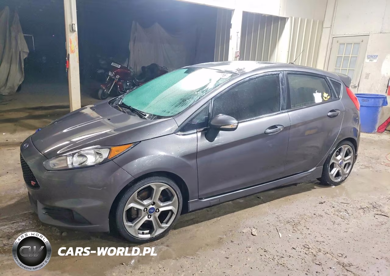 2018 Ford Fiesta St VIN:3FADP4GX4JM103563 - 1