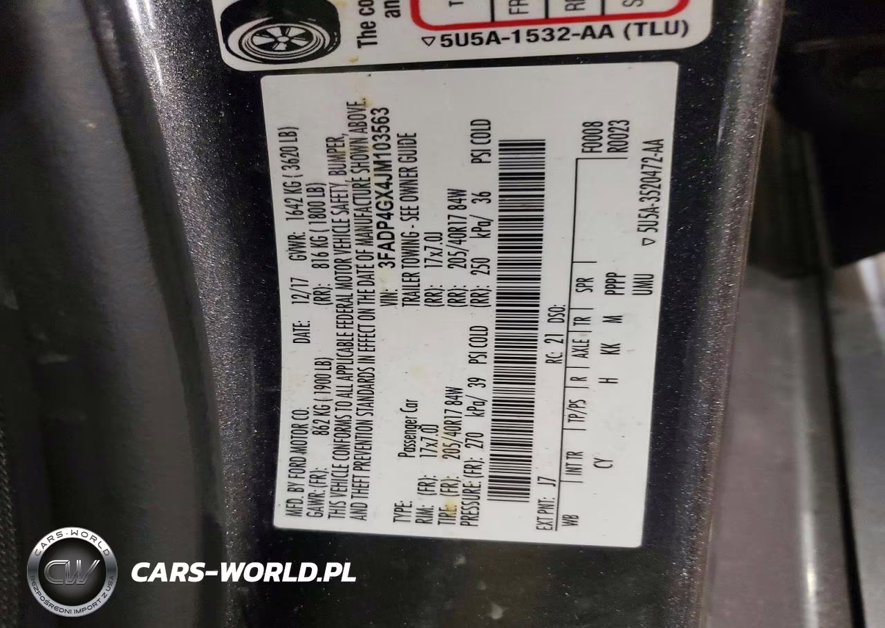 2018 Ford Fiesta St VIN:3FADP4GX4JM103563 - 13