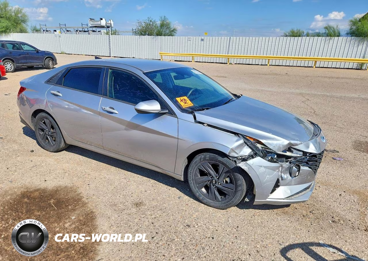 2021 Hyundai Elantra Sel VIN:5NPLM4AG7MH048303 - 4