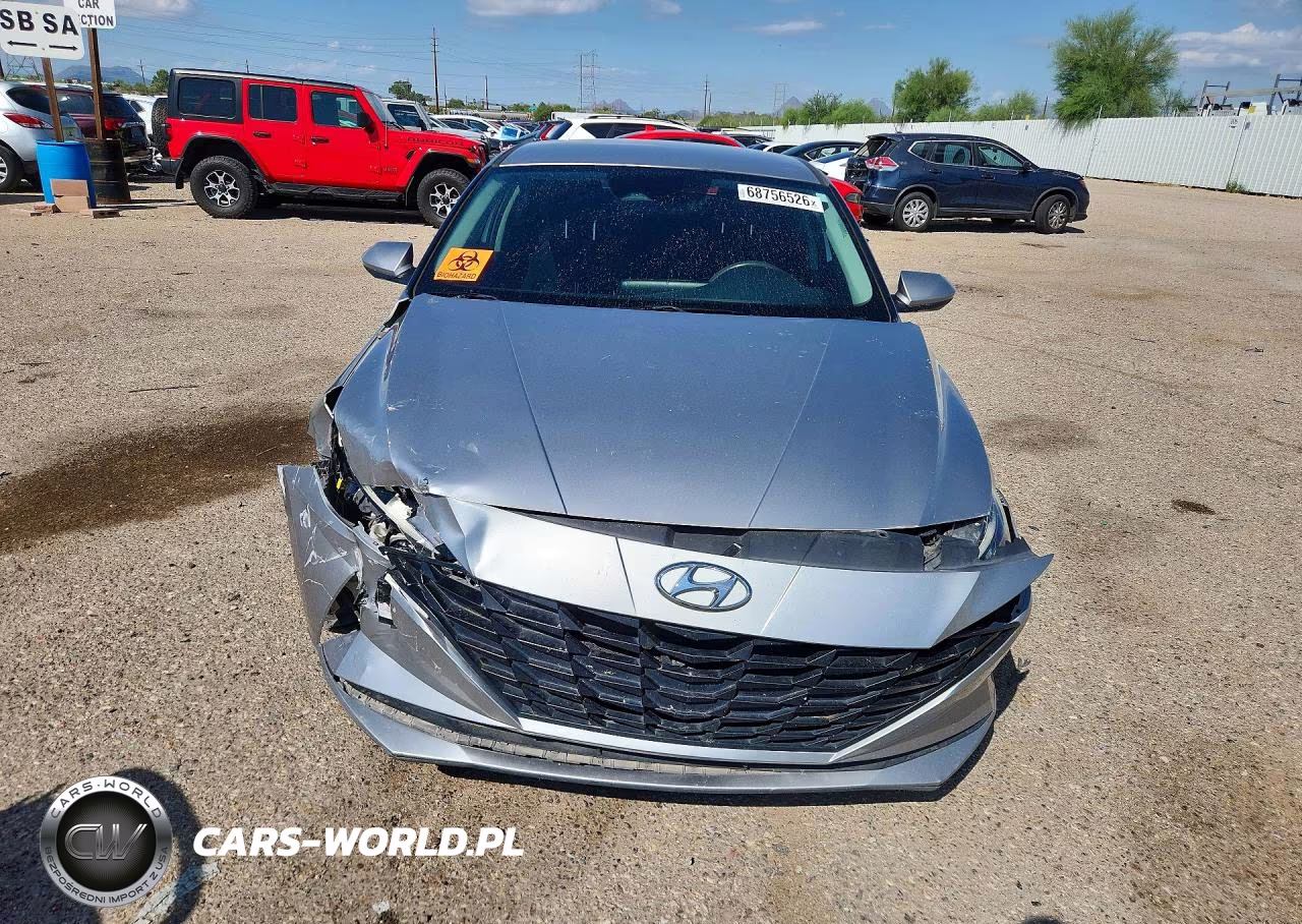2021 Hyundai Elantra Sel VIN:5NPLM4AG7MH048303 - 5