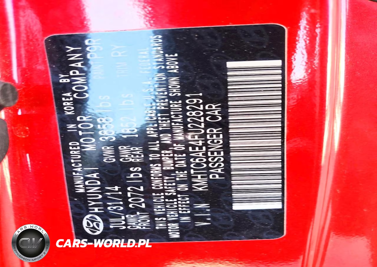 2015 Hyundai Veloster Turbo VIN:KMHTC6AE4FU228291 - 12