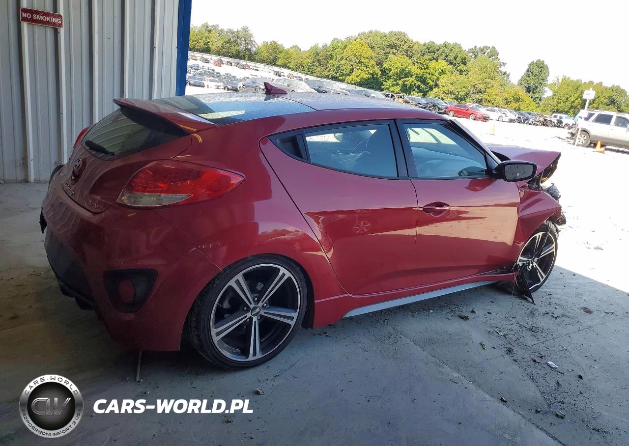 2015 Hyundai Veloster Turbo VIN:KMHTC6AE4FU228291 - 3