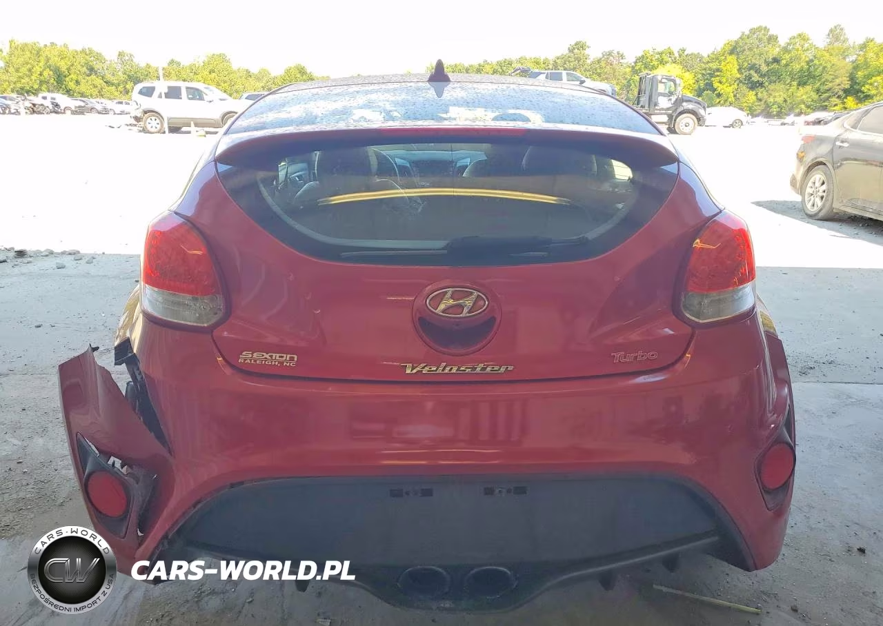 2015 Hyundai Veloster Turbo VIN:KMHTC6AE4FU228291 - 6