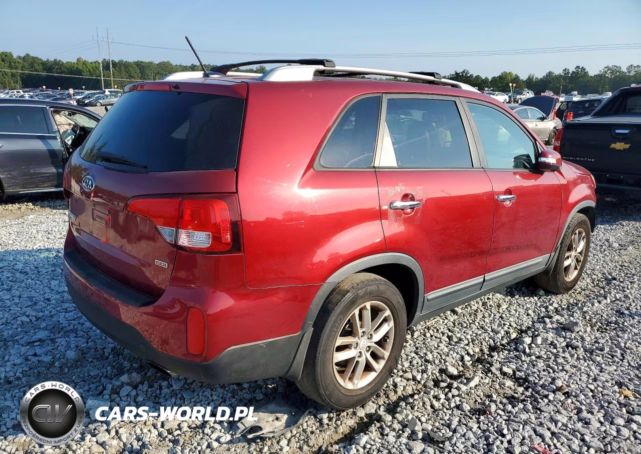 2014 Kia Sorento Lx VIN:5XYKT4A62EG436781 - 3